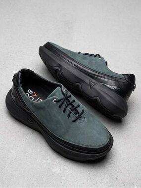 NIB ACBC Modulo 4 Lace Up Low Top Sneakers Zip Off Skin Sz 6.5